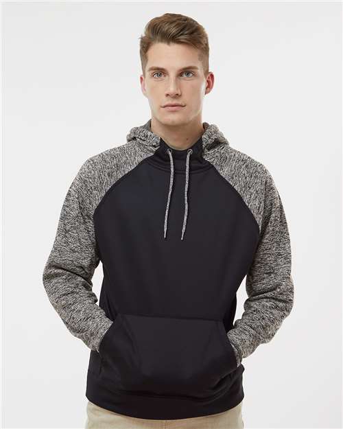Men's Colorblocked Cosmic Fleece Hooded Sweatshirt