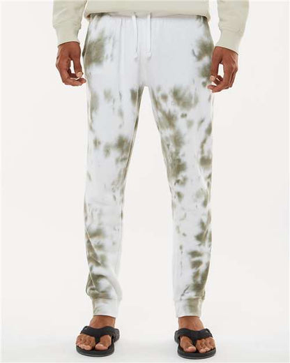 Unisex Tie-Dyed Fleece Joggers