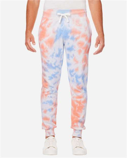 Unisex Tie-Dyed Fleece Joggers