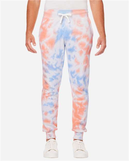 Unisex Tie-Dyed Fleece Joggers