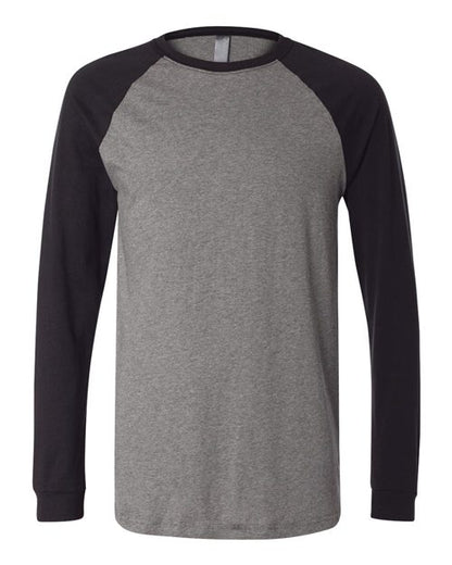 Men's Long Sleeve Jersey Baseball Tee