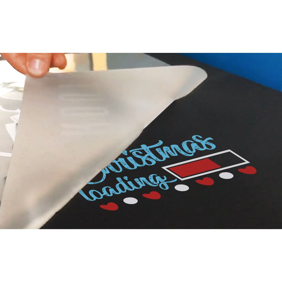 Sample CALCA Pro 13in x 32.8ft DTF Transfer Film Premium Roll Warm Peel