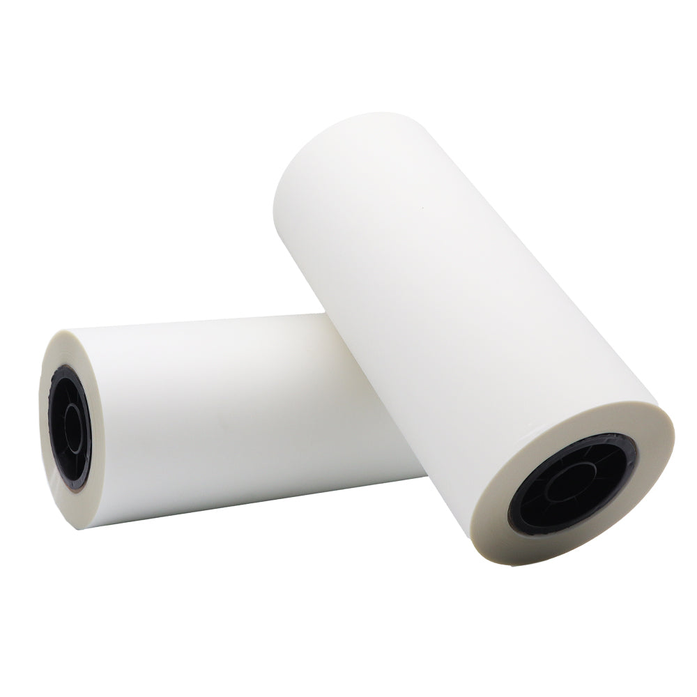 2 Rolls/Pack CALCA ProS Instant Hot Peel 23.6in x 328ft DTF Transfer Film,Double Sided