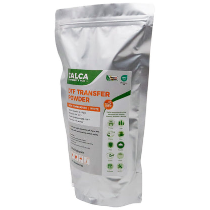 CALCA H5 TPU DTF Transfer Powder(2.2lbs Pack, 1kg, Fine,High Temperature, White)