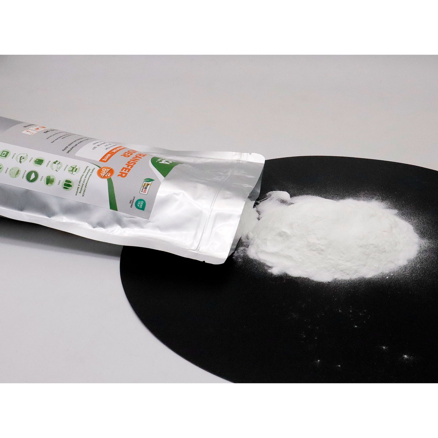 CALCA H5 TPU DTF Transfer Powder(2.2lbs Pack, 1kg, Fine,High Temperature, White)