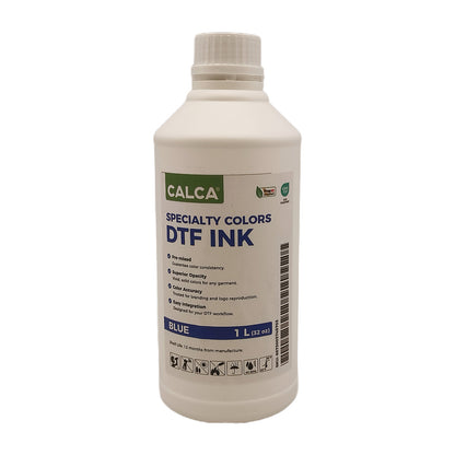 CALCA RGBOV Direct to Transfer Film Ink for Epson Printheads. 32 oz, Bottle of 1L, Water-based DTF Inks