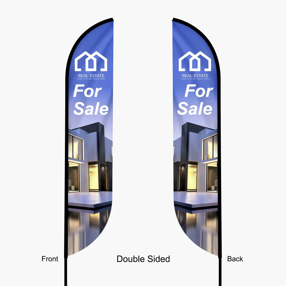 Feather Convex Flag