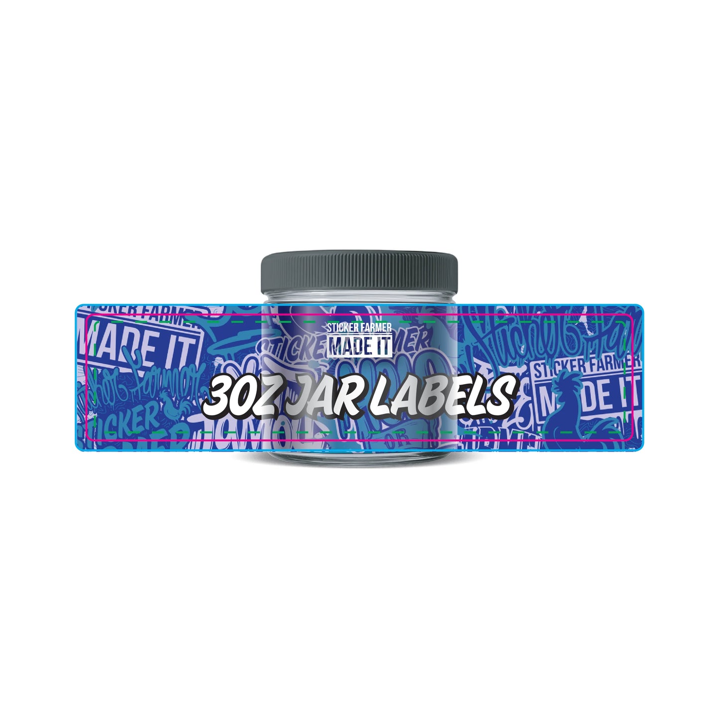 3OZ JAR LABELS