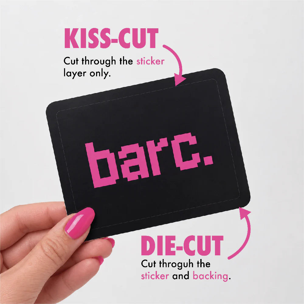 KISS CUT STICKERS