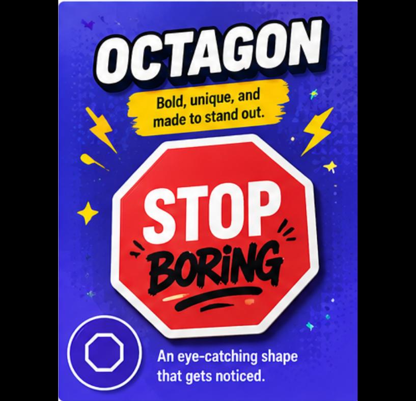 OCTAGON STICKERS