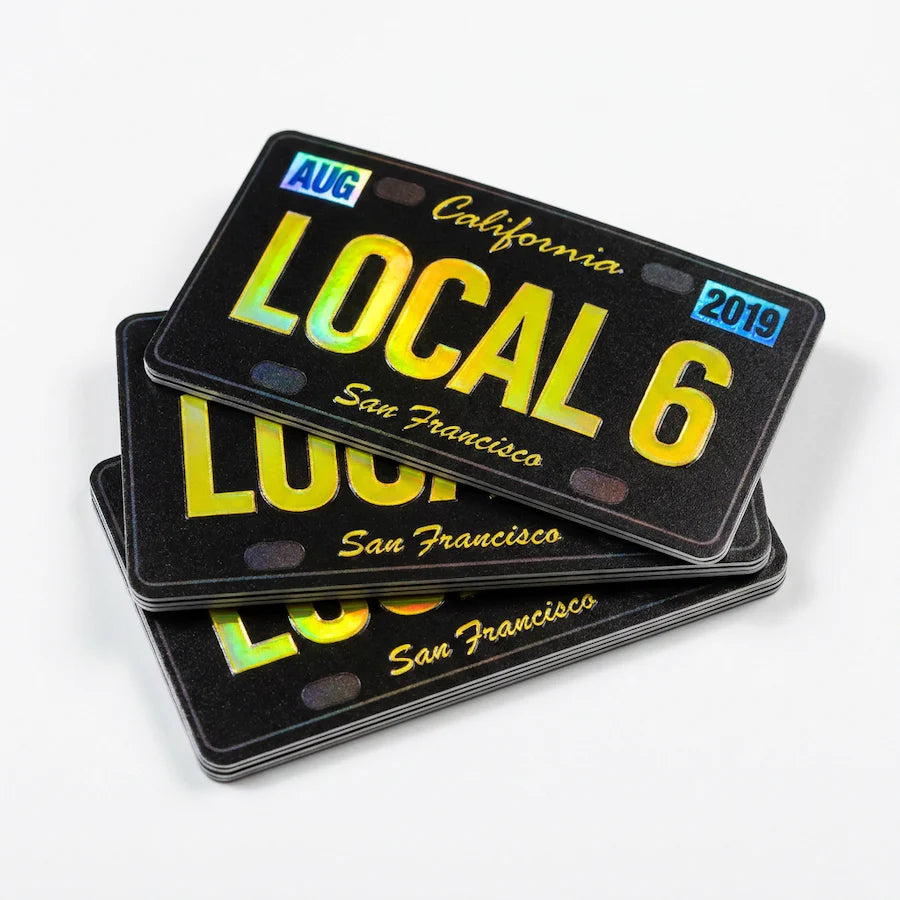 SPOT UV STICKERS